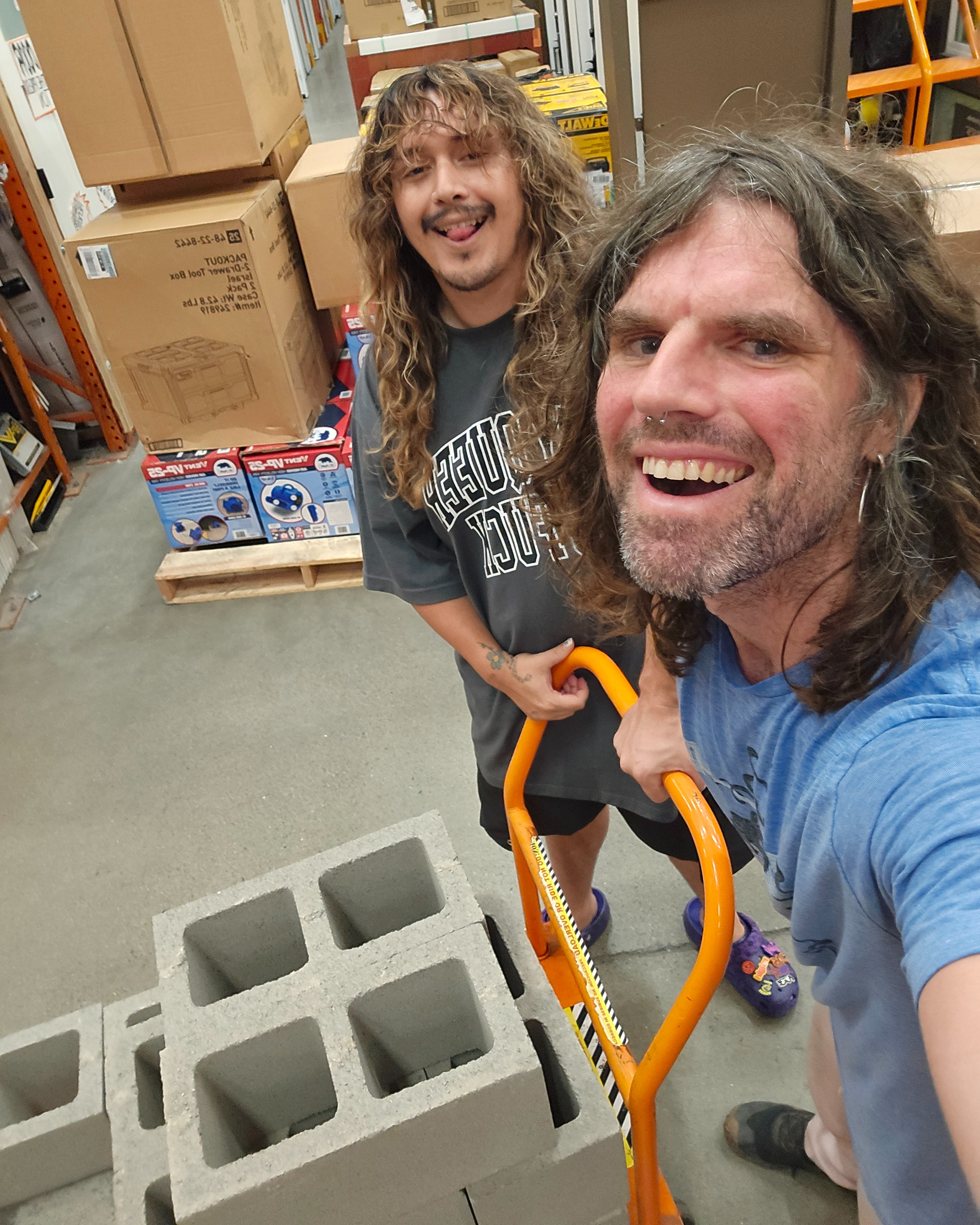 Progress on drainage system installation