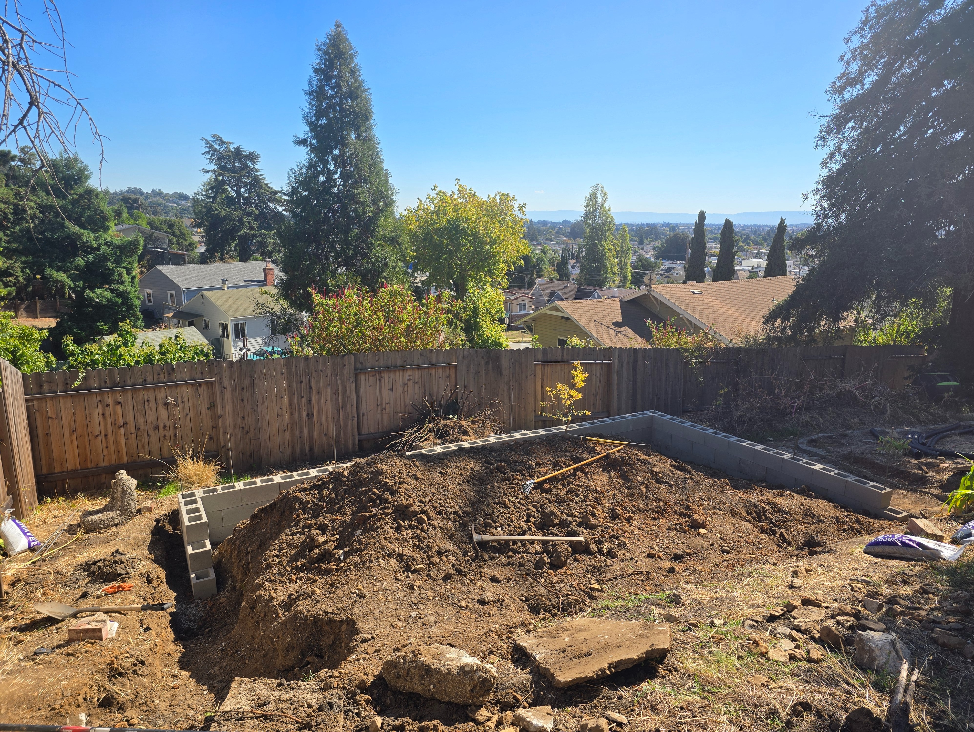 Third corner of the wall