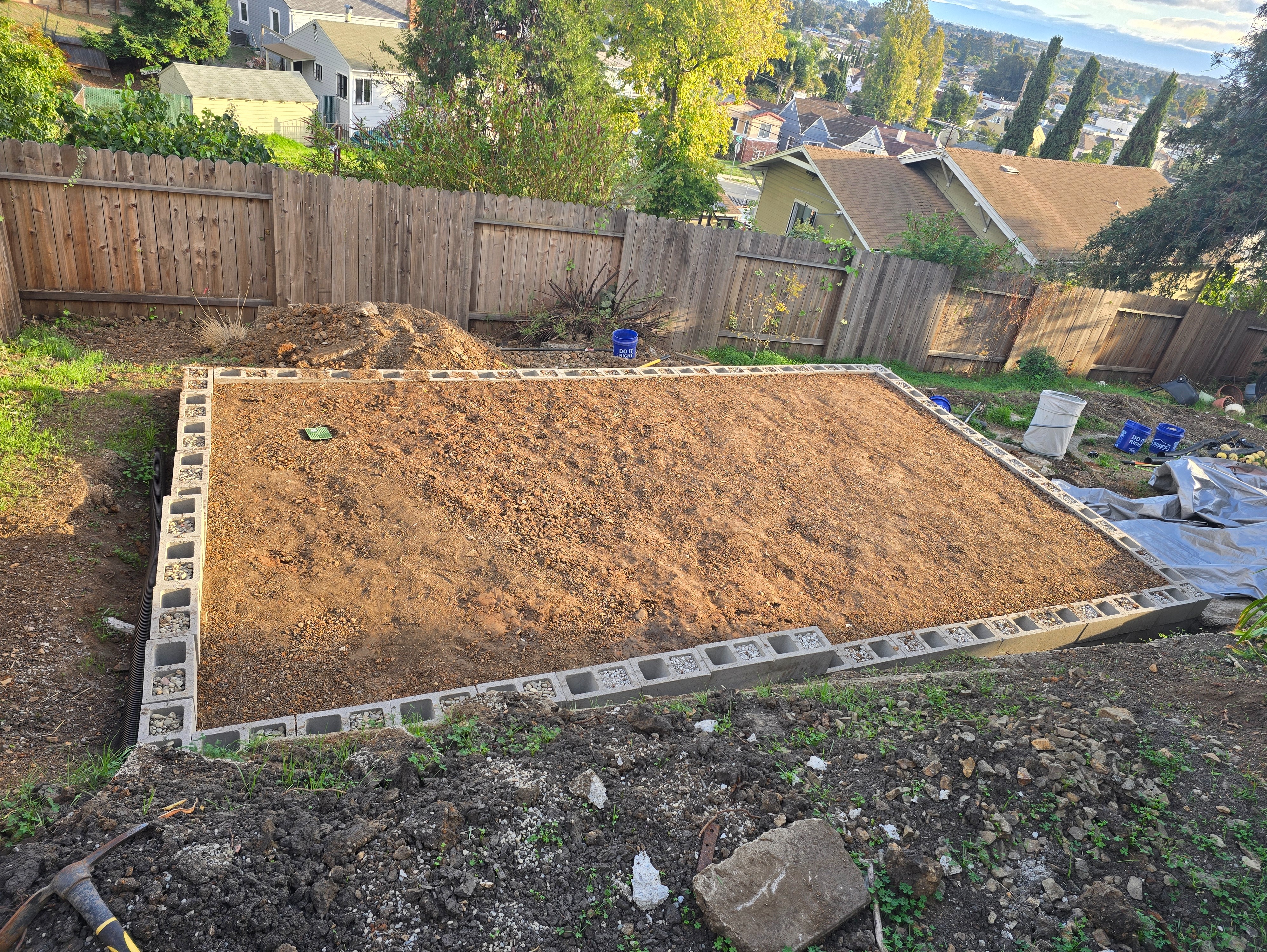 Foundation preparation complete