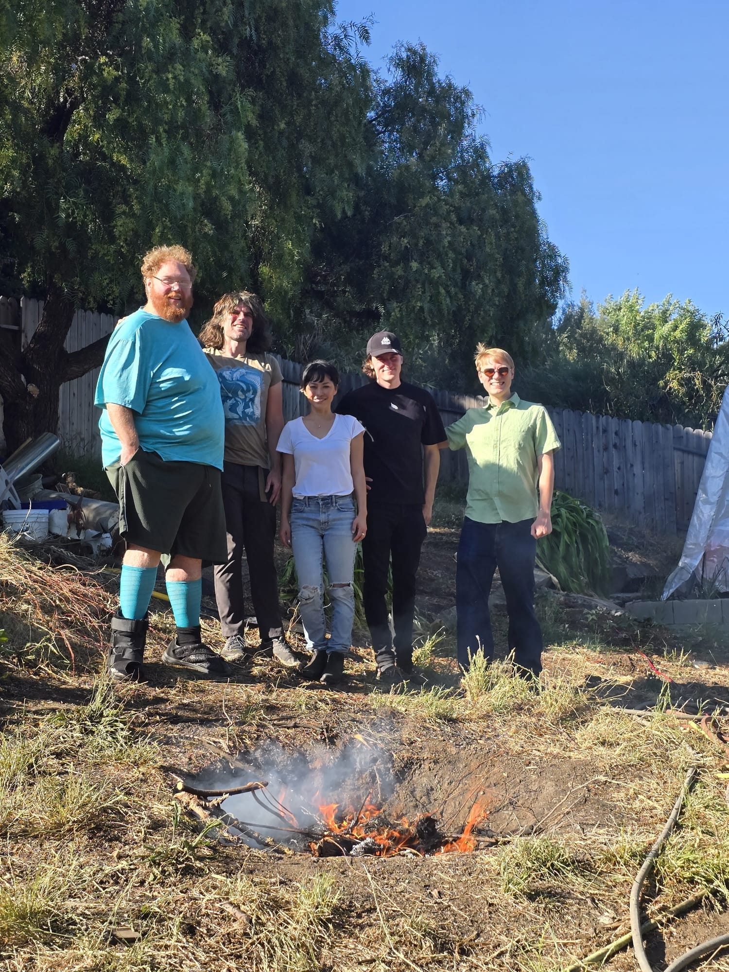 Biochar production and event activities
